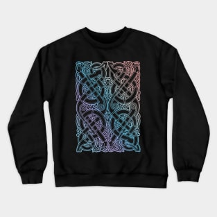 Celtic 4 dragon design Crewneck Sweatshirt